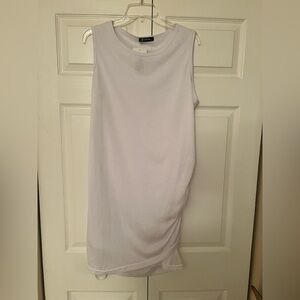 White Sleeveless Dress